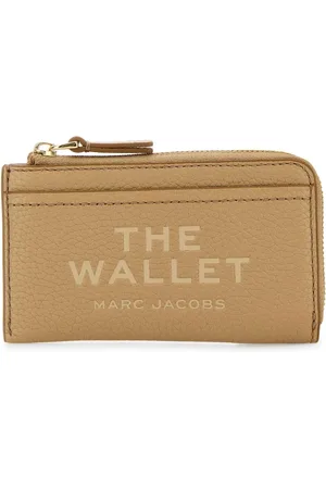 Marc Jacobs Accessoires, Dames, , ONE Size, Kameel Leren Portemonnee