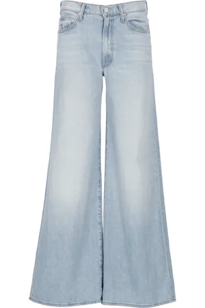 Mother Jeans, Dames, Blauw, W27, Katoen, Lichtblauwe katoenen jeans voor vrouwen