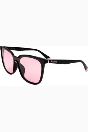 Polaroid Accessoires, Dames, Zwart, ONE Size, Zwarte Resin Zonnebril met Gepolariseerde Lenzen