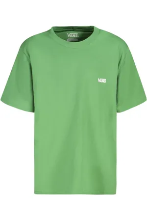 Vans Tops, Heren, Groen, L, Katoen, T-shirt met logo print