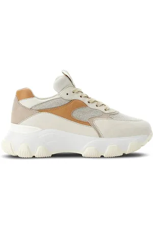Hogan Schoenen, Dames, Veelkleurig, 39 1/2 EU, Suède, Hyperactive Suede Sneakers