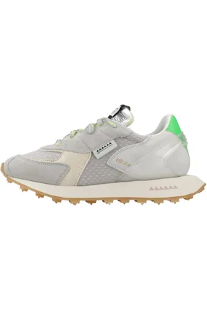 RUN OF Schoenen, Dames, Veelkleurig, 38 EU, Leer, Sneaker Inox W