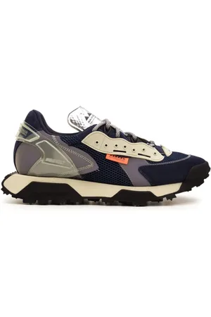 RUN OF Schoenen, Heren, Blauw, 44 EU, Leer, Revolt Narrows M368 Sneakers