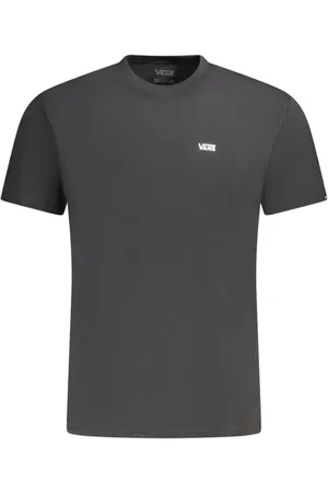 Vans Tops, Heren, Zwart, XS, Katoen, T-shirt met logo print