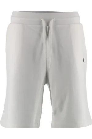 GCDS Korte broeken, Heren, Wit, XL, Katoen, Witte Bermuda Shorts Essentials
