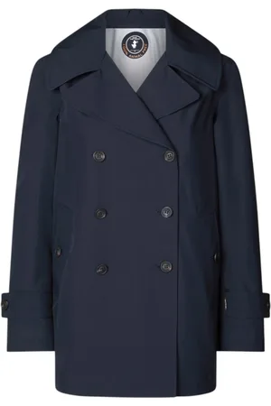 save the duck Mantels, Dames, Blauw, S, Blauwe Jas voor Mannen en Vrouwen