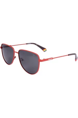 Polaroid Accessoires, unisex, Oranje, ONE Size, Oranje Roestvrijstalen Zonnebril