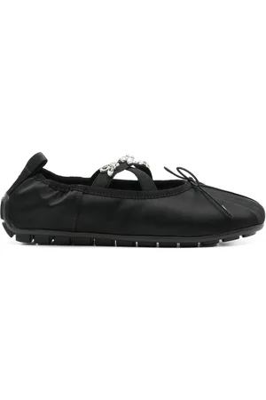 Simone Rocha Schoenen, Dames, Zwart, 36 EU, Zwarte schoenen met kristalversiering