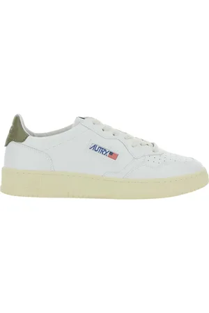 Autry Schoenen, Heren, Wit, 42 EU, Leer, Medalist Low Sneakers