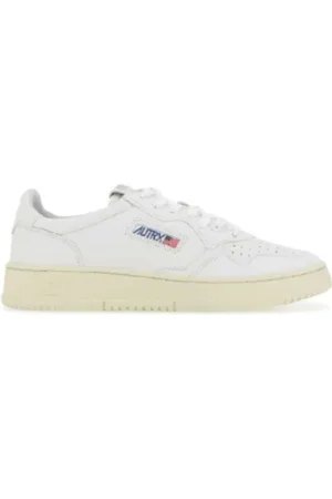 Autry Schoenen, Heren, Wit, 41 EU, Leer, Low Man Sneakers