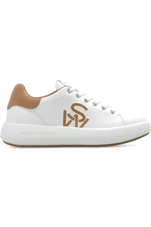 Stuart Weitzman Schoenen, Dames, Wit, 36 EU, Leer, SW Pro sneakers