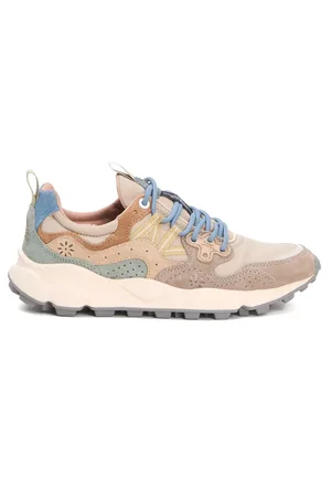 Flower Mountain Schoenen, Dames, Veelkleurig, 37 EU, Taupe Blauwe Stijlvolle Damesschoenen