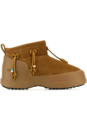 Moon Boot Schoenen, Dames, Bruin, 44 EU, Suède, Luna Low Beads Boots
