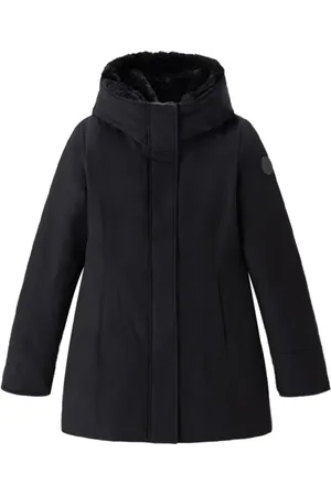 Woolrich Jassen, Dames, Zwart, M, Zwarte Jas