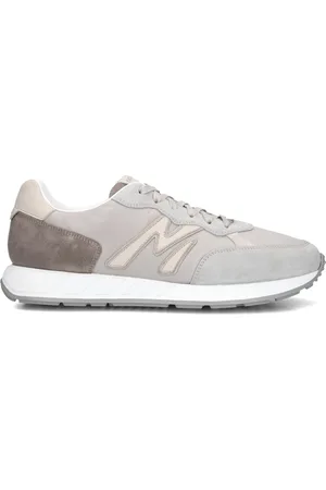 Magnanni Schoenen, Heren, Grijs, 41 EU, Elegante Grijze Heren Sneakers
