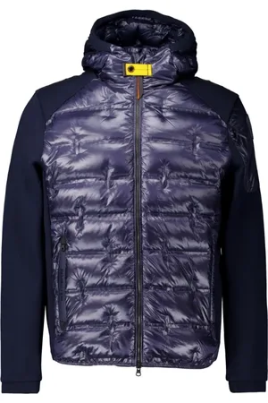 Parajumpers Jassen, Heren, Blauw, L, Gewatteerde Gyles Jassen in Donkerblauw