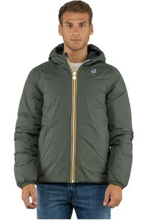 K-Way Jassen, Heren, Groen, S, Stijlvolle Sweatshirts en Hoodies