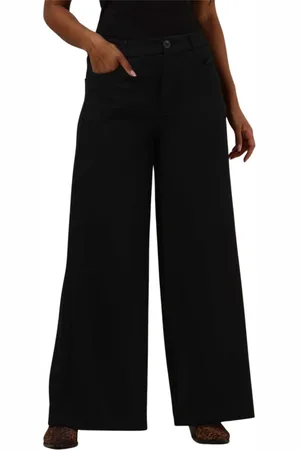 Ruby Tuesday Broeken, Dames, Zwart, S, Dames Broeken Ramm Palazzo Pants