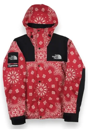 Supreme Jassen, Heren, Veelkleurig, M, Rode Bandana Mountain Light Jas