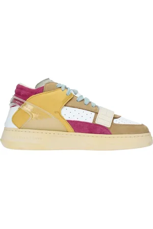 RUN OF Schoenen, Dames, Veelkleurig, 40 EU, Suède, Braz W Sneakers