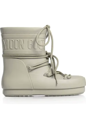 Moon Boot Schoenen, Dames, Grijs, 35 EU, Lage Regenlaarzen