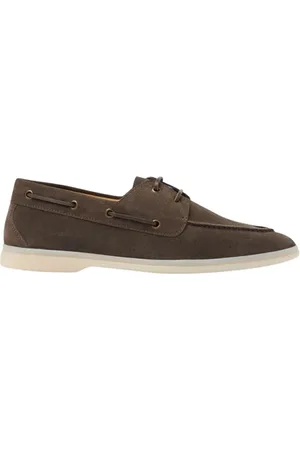 Scarosso Schoenen, Heren, Bruin, 41 EU, Suède, Lio Deep Taupe Suède