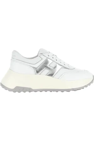 Hogan Schoenen, Dames, Wit, 36 EU, Leer, Hi-Fi Sneakers
