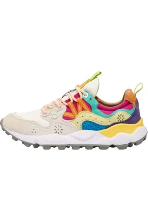 Flower Mountain Schoenen, Dames, Veelkleurig, 38 EU, Roze Sneakers voor Vrouwen