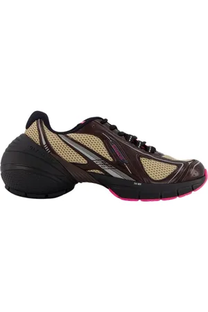 Givenchy Schoenen, Heren, Veelkleurig, 43 EU, Katoen, Ademende Mesh Runner Sneakers
