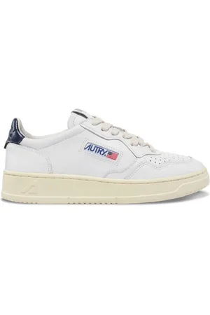Autry Schoenen, Heren, Wit, 36 EU, Leer, Medalist Low Top Sneakers