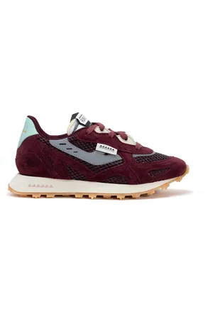 RUN OF Schoenen, Heren, Rood, 43 EU, Mahogany M Sneakers
