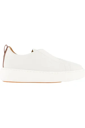 santoni Schoenen, Dames, Wit, 38 EU, Beige Overwinning Sneaker voor Dames
