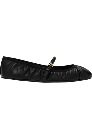 Dolce & Gabbana Schoenen, Dames, Zwart, 39 EU, Ronde neus ballerina schoenen