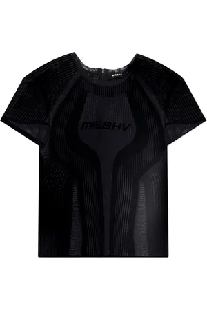 MISBHV Tops, Dames, Zwart, Xs/S, Top met logo