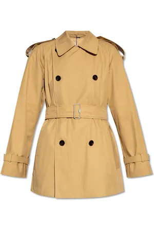 Burberry Mantels, Dames, , 2Xs, Katoen, Cotton Trenchcoat