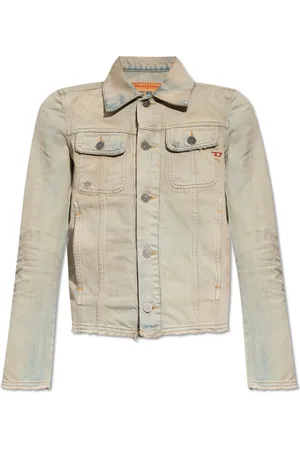 Diesel Jassen, Dames, , 2Xs, Denim, De-Bonny Denim Jas