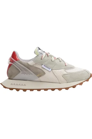 RUN OF Schoenen, Dames, Veelkleurig, 38 EU, Leer, Sneaker Calla W