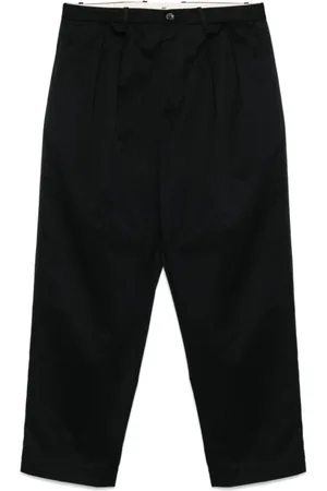 Nine In The Morning Broeken, Heren, Zwart, 2Xl, Zwarte Stijlvolle Kai Broek