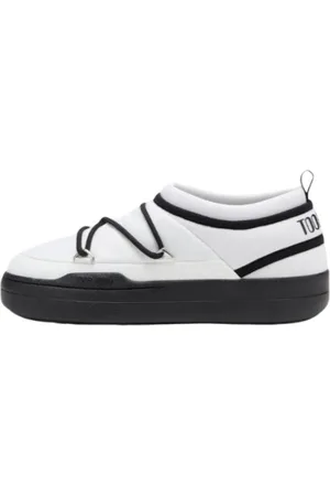 Moon Boot Schoenen, Heren, Wit, 38 EU, Nylon, Park Icon Waterproof Sneakers