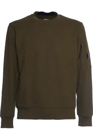 C.P. Company Sweatshirts & Hoodies, Heren, Groen, L, Groene Ivy Sweatshirt Stijlvolle Casual Outing