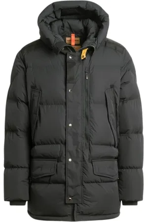 Parajumpers Jassen, Heren, Zwart, L, Stijlvolle zwarte jas voor avonturiers