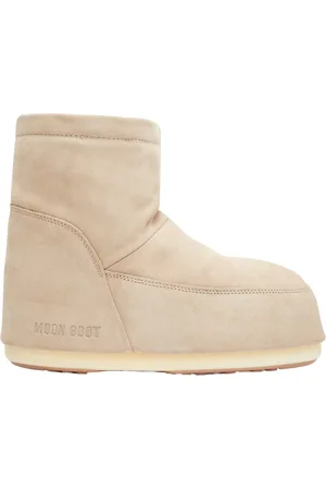 Moon Boot Schoenen, Dames, , 36 EU, Leer, Icon Lage Laarzen