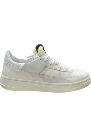 RUN OF Schoenen, Heren, Wit, 42 EU, Lage Onzichtbare Sneakers
