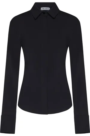 The Attico Blouses & Shirts, Dames, Zwart, M, Elton Shirt