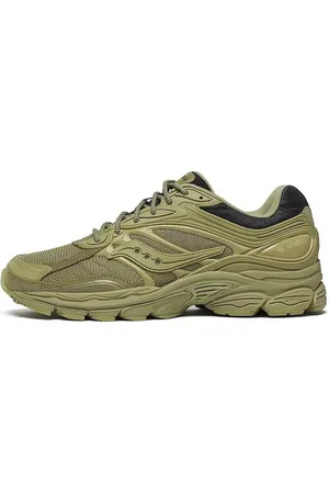 Saucony Schoenen, Heren, Groen, 45 EU, Groene Grid Demping Armor Pack
