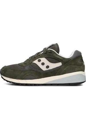 Saucony Schoenen, Heren, Groen, 42 EU, Suède, Shadow 6000 M Sneakers