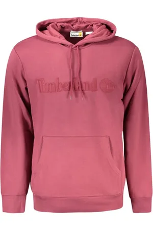 Timberland Sweatshirts & Hoodies, Heren, Paars, XL, Katoen, Lila Katoenen Pullover