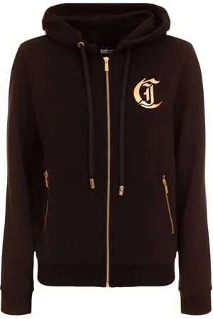 Roberto Cavalli Sweatshirts & Hoodies, Dames, Zwart, M, Truien