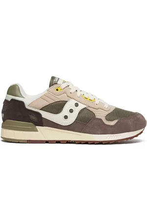 Saucony Schoenen, Heren, Veelkleurig, 46 EU, Suède, Mesh Sneakers met Suède Details