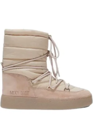 Moon Boot Schoenen, Dames, , 40 EU, Nylon, LTrack Suède en Nylon Laarzen